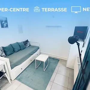  Appartement Style Avec Wifi, Terrasse, Proche Gares France
